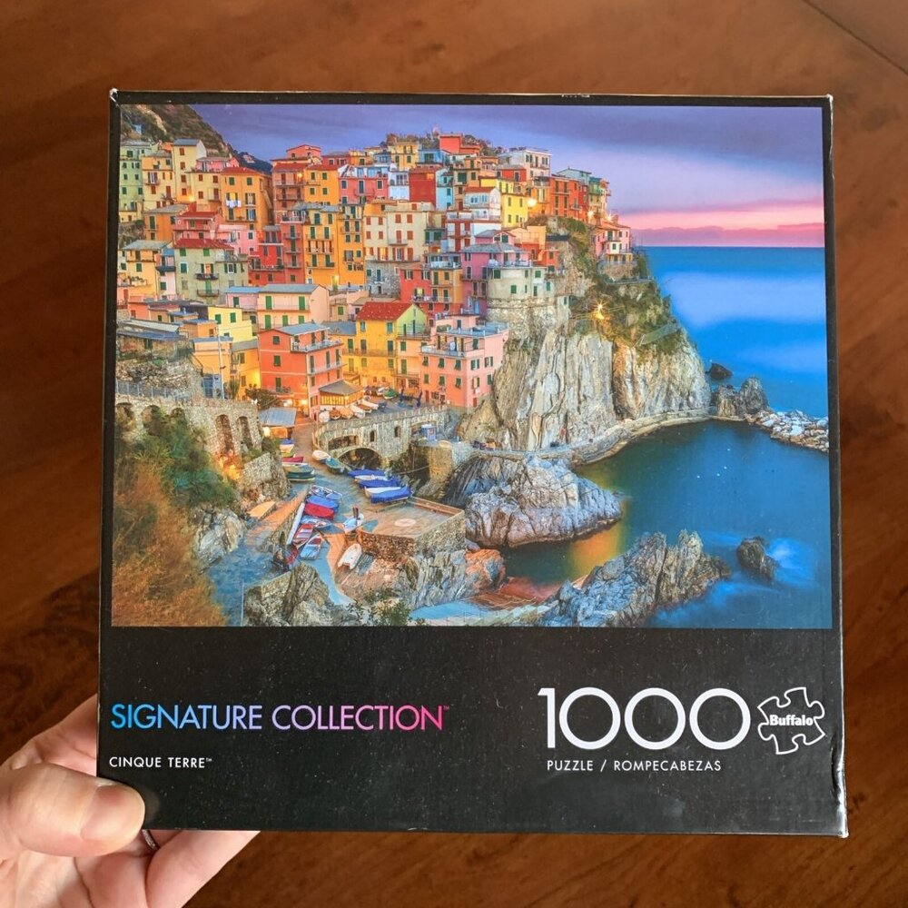 Buffalo Cinque Terre Italy 1000 Piece Jigsaw‎ Puzzle Signature Collection